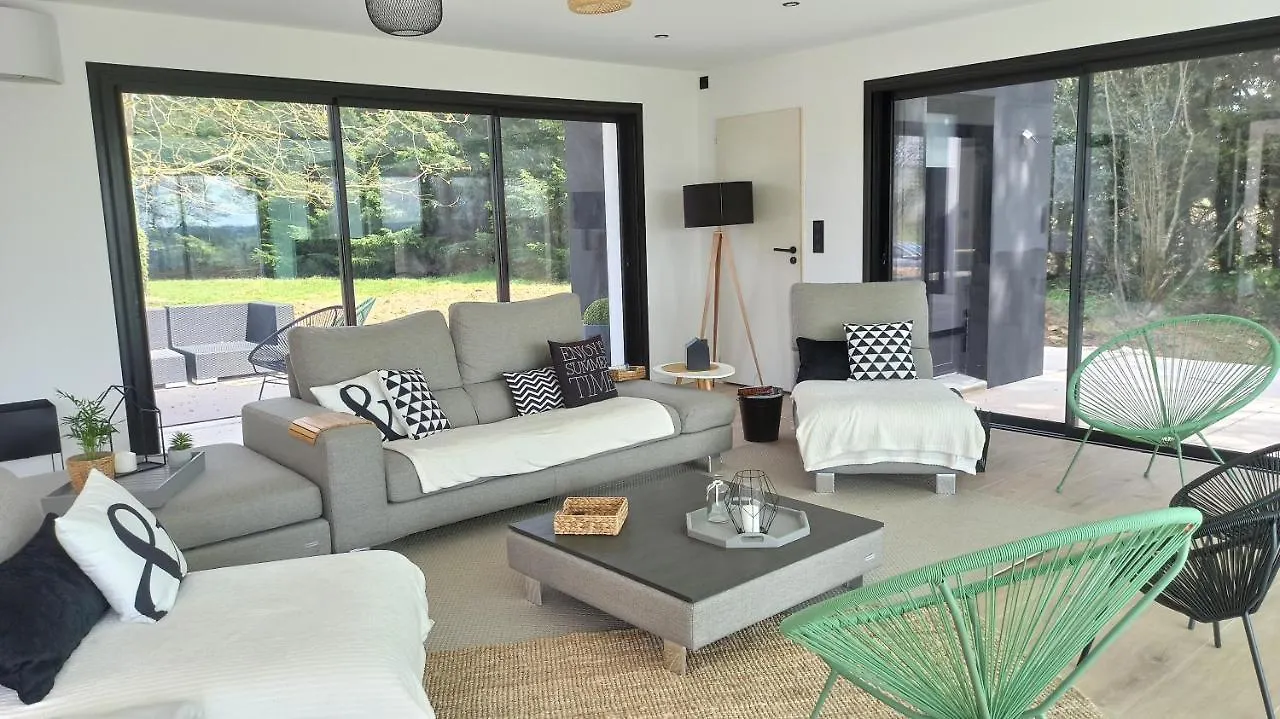 Villa Short Cravate - Maison Contemporaine Proche Rennes - Piscine Interieure 29 Degres Laille