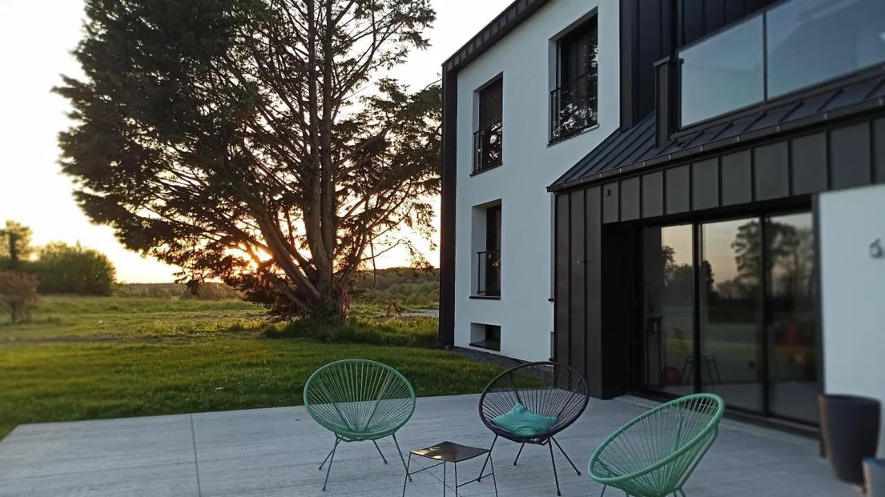 Villa Short Cravate - Maison Contemporaine Proche Rennes - Piscine Interieure 29 Degres Laille