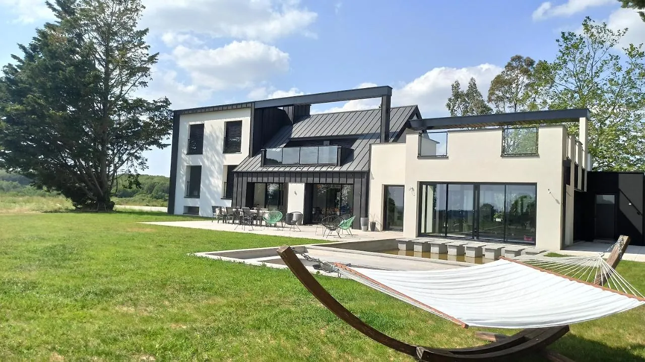 Villa Short Cravate - Maison Contemporaine Proche Rennes - Piscine Interieure 29 Degres Laille