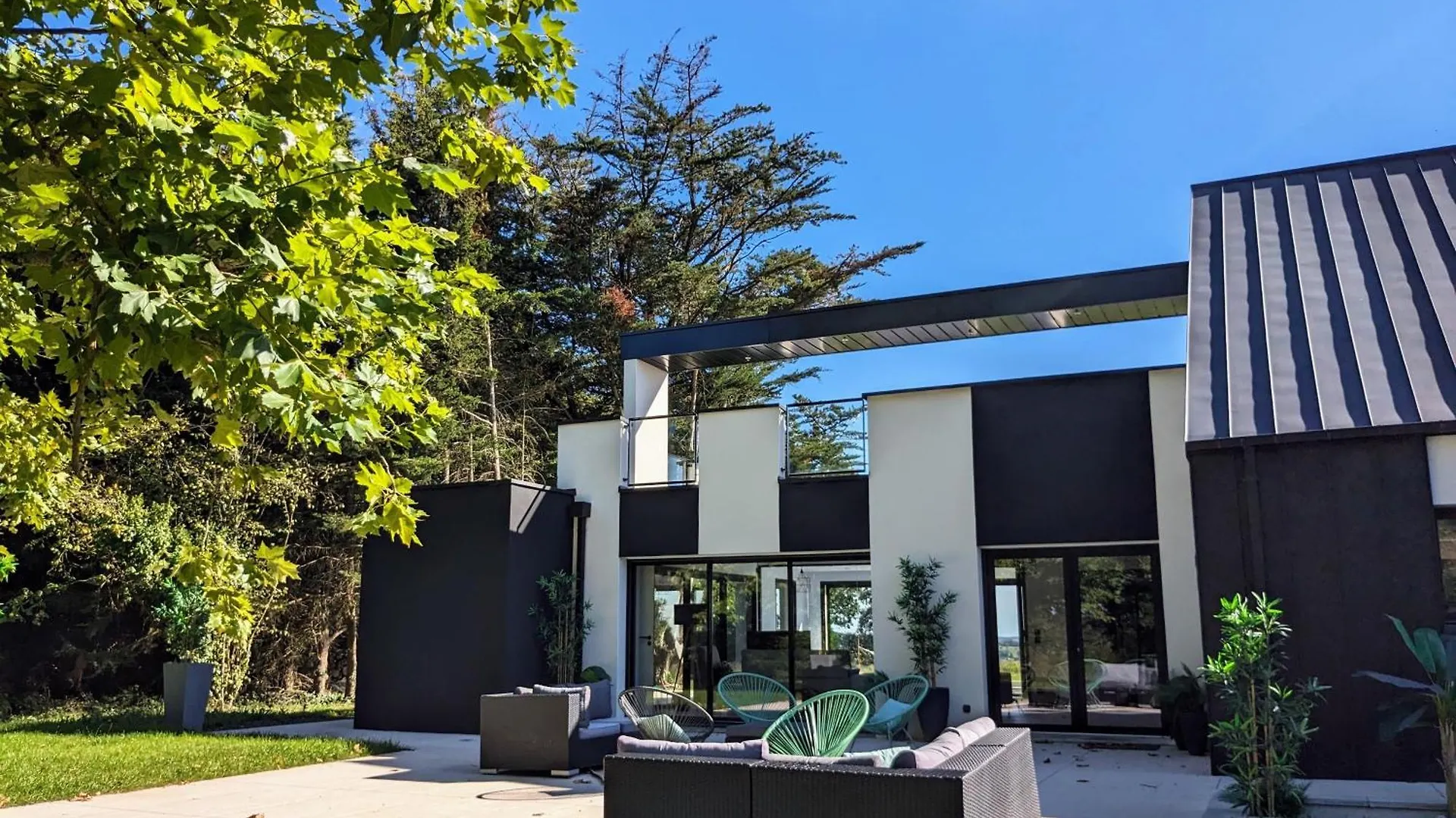 Villa Short Cravate - Maison Contemporaine Proche Rennes - Piscine Interieure 29 Degres Laille